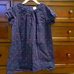 Hanna Andersson summer cotton dress.  Size 130cm | US 8